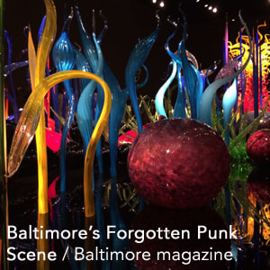 Relics of Baltimore's Forgotten Punk Scene Showcased in New Metro Gallery Exhibit Link - Baltimore Magazine